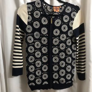 Tory Burch crocheted sweater